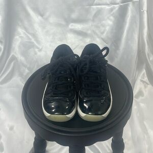 Black Patent Leather Sneakers
